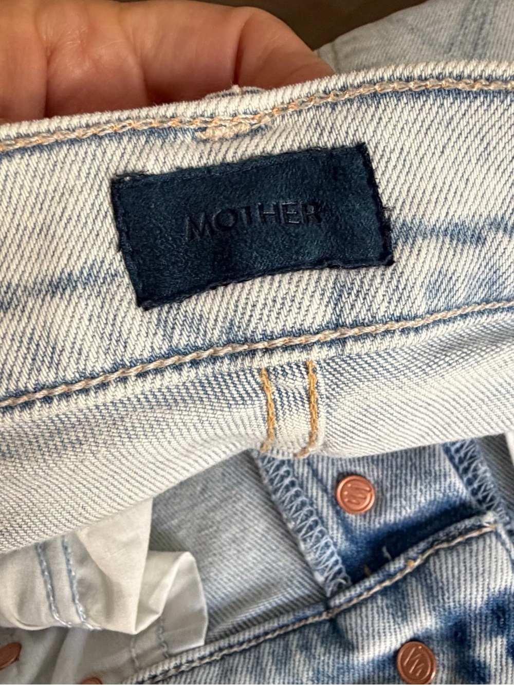 💫 MOTHER💫 Jeans Tomcat Roller Glamour Shot 27 - Picture 6 of 15